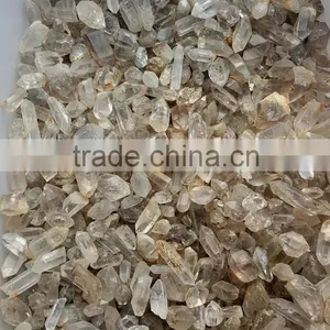 Natural Crystal Small Clear Tibetan Points Double Points Clear Crystal Points thumbnail-3