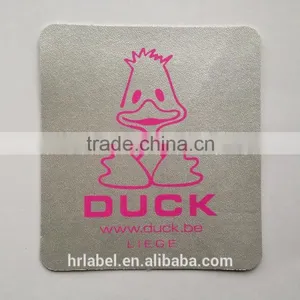 Printed PU Label With Duck Picture thumbnail-1