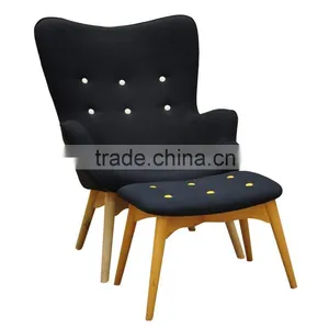 L007 Grant Featherston Contour Lounge Chair With Ottoman thumbnail-6