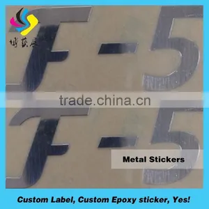 Custom Zinc Alloy Metal Logo Badges Stickers With High Quality thumbnail-6