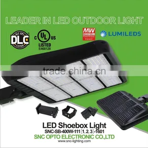 SNC Top Quality 5 Years Warranty DLC Listed Parking Lot LED Shoebox Light thumbnail-1