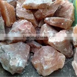 Raw Solid Lump Natural Crystal Red Himalayan Rock Salt thumbnail-1