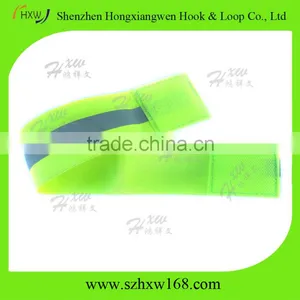 Running Ankle Bands Bike Gear Neon Green Reflective Arm Bands thumbnail-2