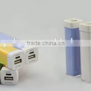 Smart Phone Portable Charger Old Lipstick 1200MAH--2600MAH Low Price High Quality Power Bank thumbnail-3