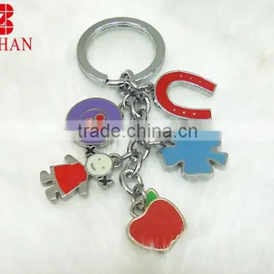 OEM Hot Selling Souvenir Keychain/lovely Pendant Keyring thumbnail-1