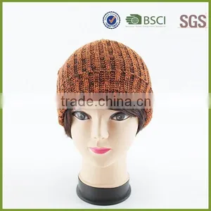 2014 New Hot Sale Cable Knit Long Cheap Beanie thumbnail-1