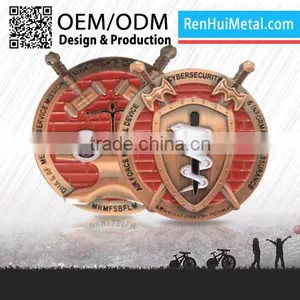 RENHUI METAL Custom Logo Cheap Custom Token Coins thumbnail-5