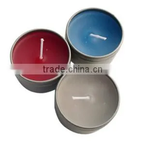 Metal Lid Tin Candle Branded Label Wholesale thumbnail-2