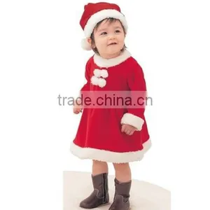 Hot Sale High Quality Christmas Baby Santa Suit thumbnail-1