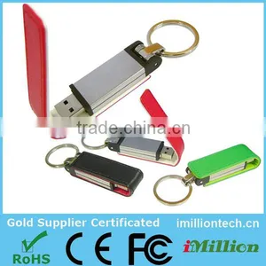 Keychain Leather USB Flash Drives Bulk Cheap thumbnail-1