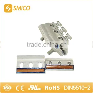 SMICO Cheap Products Copper Aluminum Parallel Groove Clamp With 1 2 3 Bolts thumbnail-3
