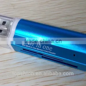 Promotional Products Metal Aluminum Card Reader, Smart Card Reader, All in One Usb Card Reader thumbnail-3