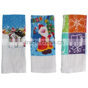 Home Textile Terry Cotton Kitchen Tea Towel Dish Cloths Wholesale Terry Towel thumbnail-1