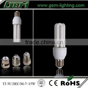 CFL 3U With B22 Lamp Base Wholesale Light Bulbs thumbnail-2