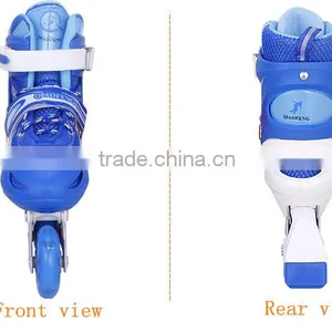 Kids Adjustable Inline Skates Junior Boys Girls Roller Inline Skates thumbnail-5