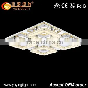 High Ceiling Lighting,round Modern Crystal Ceiling Lamp,crystal Pendant Ceiling Light thumbnail-1