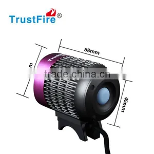 TrustFire Led Light Cycling CREE Bicycle Light, Bicycle Rear Light 2000LM Bicycle Headlights With 4400mAh Battery Pack thumbnail-4