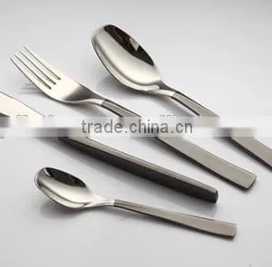 Royal Stainless Steel Kitchen Black Cutlery Set KX-D025 thumbnail-3