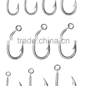 High Carbon Stainless Steel Tuna Hook With Ring Longline thumbnail-1