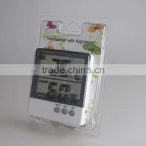 House Digital Thermometer Humidity Meter HTC-3 thumbnail-2