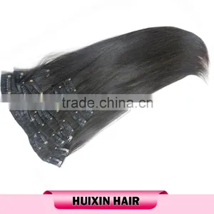 2016 New Products Own Brand HUIXIN Direct Factory Best Price Clip In Eurasian Hair Extensions thumbnail-6