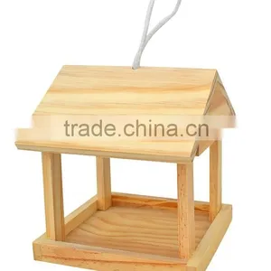2015 Year Hot Selling China Suppliers FSC&SA8000 Standing Wild Garden Outdoor Wooden Bird Feeder for Made in China Wholesale thumbnail-3