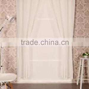Sheer Polyester Voile Eyelet Curtain Drapes thumbnail-1