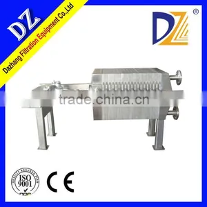 Oil Filtration Stainless Steel Plate & Frame Filter Press thumbnail-1