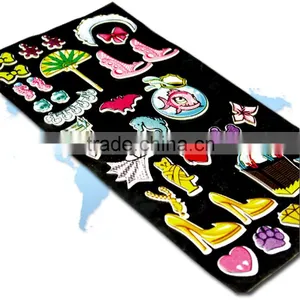 OEM Sedex Audit Factory Customized Water Transfer Printing EVA Sticker Bubble Sticker thumbnail-1