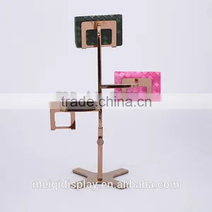 Unique Non-standard Stainless Steel Wallet Handbag Display Rack thumbnail-5