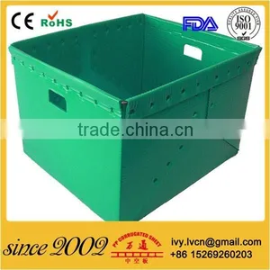 Folding pp Corrugated Plastic Box Recycled & Durable thumbnail-1