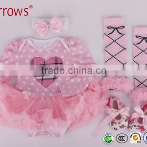 Baby Birthday Dress 2016 Latest Design Christmas Costume Wholesale Dresses Christmas Girls Knitted Dress thumbnail-1