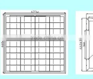 60W Polycrystalline Solar Panels With High Efficiency & Full Certificate thumbnail-2