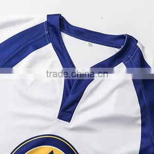 no Minumum Digital Printing Polyester Dry Fit Tight Fit National Rugby Jersey thumbnail-4
