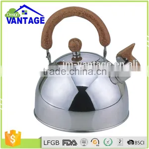 2.5L Color Coating Tea Whistling Kettle Induction Stainless Steel Coffee Kettle thumbnail-2
