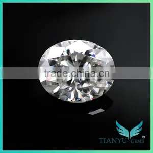 Moissanite Sale Discount Fancy Shape 3ct Oval Cut thumbnail-1