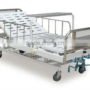 Electric Adjustable ABS Patient Bed Latest Manual Hospital Patient Bed Two-crank Manual Patient Bed thumbnail-1