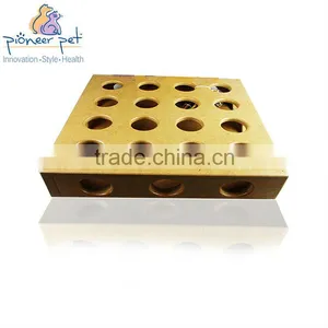 Pet Furniture for Cat Toy Pick A Prize Toy Box With 2 Toys/ Wooden Cat Toys/ Pet Furniture thumbnail-3