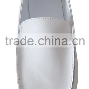 Factory Wholesale Men Shoes Flat Slip-on White Casual Shoes for Men thumbnail-2