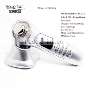 Portable Galvanic Face Massager Improves Facial and Neck Muscle Tone thumbnail-5