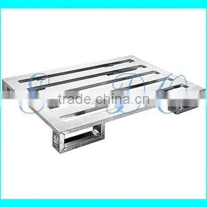Aluminum Flat Pallet With Short Skids thumbnail-1