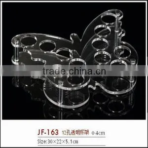 Plastic Wine Rack in Butterfly Shape thumbnail-1