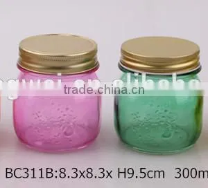 500ml 350ml Glass Mason Jar Sprayed Color thumbnail-3