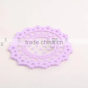 Usa Snowflake Transparent Rubber Cup Coaster thumbnail-1