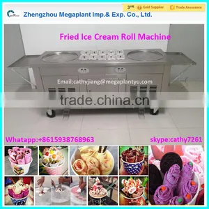 Square Pan Fried Ice Cream Machine Fried Ice Cream Machinery thumbnail-1