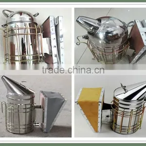 Beekeeping Tool,honey Bee Smoker,Galvanized Bee Smoker With Corium Box thumbnail-1