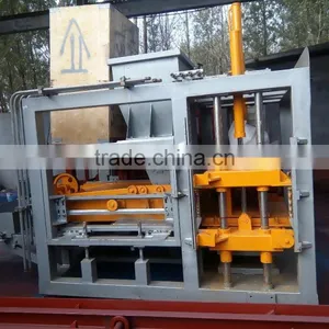 QT4-18 Full Auto Hydraulic Block Machine Automatic Brick Machine Hydraulic Habiterra Block Machine thumbnail-4