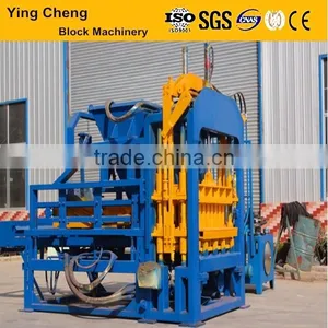 Hot Hydraulic Automatic QT4-15 Accra Cinder Hollow Brick Making Machine Mold for Selling thumbnail-3