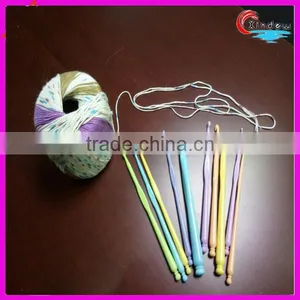 Plastic Needles Fancy Yarn Knitting Bamboo Cotton Yarn thumbnail-1