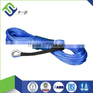 10mm x 30meters UHMWPE 12000lb Synthetic Winch Rope for Offroad Recovery/towing thumbnail-1